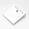 Plastic Earring Display Card BCOF-S010-2