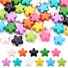  44Pcs 11 Colors Spray Painted Alloy Beads FIND-TA0003-02-9