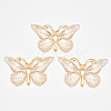 Transparent Acrylic Pendants X-TACR-R140-08A-1