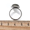 Half Round Natural Indian Agate Finger Rings RJEW-M062-01P-22-3