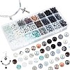 Glass Round Beads GLAA-PH0007-60-3