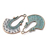 Tibetan Style Alloy Pendants FIND-B055-02I-2