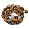 Natural Pietersite Beads Strands G-A286-A01-03-3