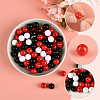 3Colors Opaque Acrylic Beads MACR-SP0001-94C-3