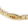 Cubic Zirconia Tennis Bracelet BJEW-L652-24G-02-4