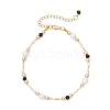 Dyed Natural Malaysia Jade Beaded Bracelets for Women BJEW-JB12028-02-2