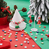 Christmas Theme 300Pcs Handmade Polymer Clay Beads CLAY-SP0001-01B-4