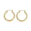 Ion Plating(IP) 304 Stainless Steel Hoop Earrings for Women EJEW-K281-34G-02-1