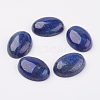 Natural Lapis Lazuli Flat Back Cabochons G-G741-12x16mm-15-1