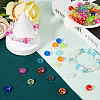 Transparent Acrylic Large Hole Beads MACR-SC0001-33-4