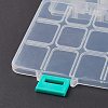 (Defective Closeout Sale: Scratch Mark) Organizer Storage Plastic Boxes CON-XCP0007-19-3