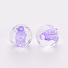 Transparent Acrylic Beads TACR-S154-10A-47-2