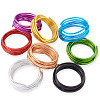 8 Roll 8 Colors Round Aluminum Wire AW-FW0001-03-2
