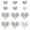 12Pcs 2 Styles Brass Pendants KK-NB0003-92P-1