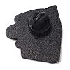 Black Aolly Brooches JEWB-U005-02A-2