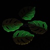 Luminous Glow in the Dark Wood & Resin Pendant WOOD-H104-09-4