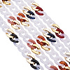 Transparent Acrylic Handmade Curb Chain AJEW-TA0001-10-3