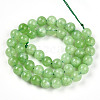 Natural Quartz Beads Strands G-R479-8mm-12-3