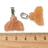 Natural Topaz Jade Pendants G-Z067-01P-05-3