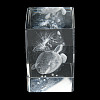 3D Laser Engraving Animal Glass Figurine LS-DJEW-R013-01D-2