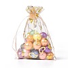 Organza Drawstring Jewelry Pouches OP-I001-B09-3