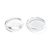 18MM Double-side Flat Round Transparent Glass Cabochons for Photo Craft Jewelry Making X-GGLA-S601-1-3