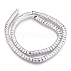 Electroplate Non-magnetic Synthetic Hematite Bead Strands G-I208-17F-A-1