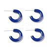 Hypoallergenic Bioceramics Zirconia Ceramic Ring Stud Earrings EJEW-Z023-02B-3