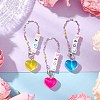 Resin Heart Cup Charms HJEW-JM02849-1