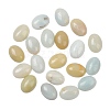 Natural Flower Amazonite Cabochons X-G-C115-01A-31-1