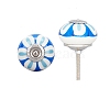 Printing Porcelain Drawer Knobs FIND-WH0066-04G-1