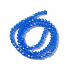 Faceted(32 Facets) Glass Beads Strands EGLA-J042-36A-02-2