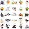 Halloween Themed PVC Waterproof Sticker Labels HAWE-PW0001-047-2