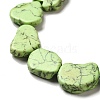 Synthetic Turquoise Dyed Beads Strands G-E594-25A-3