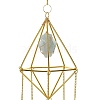 Golden Iron Wind Chime HJEW-K045-01G-04-2