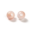 Opaque Acrylic Beads OACR-Z016-01B-09-2