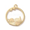 Alloy Enamel Pendants PALLOY-F297-01B-2