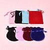 48Pcs 8 Colors Velvet Cloth Drawstring Bags TP-FS0001-01-9