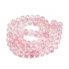 Transparent Glass Beads Strands GLAA-T023-4mm-A08-2