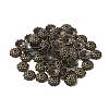Tibetan Style Alloy Bead Caps MLF1650Y-NF-1