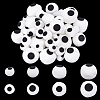 AHADERMAKER 80Pcs 4 Style High Elastic Plush Ball Doll Eye DIY-GA0004-50-1