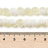 Frosted Crackle Glass Beads X1-GLAA-U001-6mm-M11-4