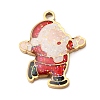 Christmas 304 Stainless Steel Enamel Pendants LS-STAS-B112-02G-07-1