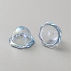UV Plating Acrylic Bead Caps OACR-CJC0008-09G-2