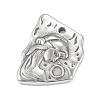 304 Stainless Steel Pendant Cabochon Settings STAS-F287-43P-1