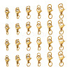 30Pcs 6 Styles 304 Stainless Steel Lobster Claw Clasps STAS-TA0001-83G-11