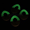 Luminous Glow in the Dark Wood & Resin Pendant WOOD-H104-15-4