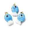 Handmade Lampwork Pendants LAMP-A007-01G-02-04-1