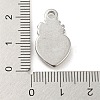 Non-Tarnish 304 Stainless Steel Pendants STAS-C082-07P-3