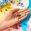  40Pcs 10 Colors Imitation Austrian Crystal Beads GLAA-TA0001-78-7